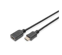 [AK-330201-020-S] Digitus rallonge HDMI type A M/F. HDMI 1.4 2 m Noir