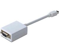 AK-340407-001-W Câble adaptateur DisplayPort, mini DP - HD15 St/Bu, 0.15m, compatible DP 1.1a, UL, CE, we
