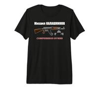 Ak-47 Kalachnikov Pistolet de tir Sportif Fusil Liberté T-Shirt Haut de Gamme