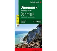 AK 6305 Danemark, Groenland, Îles Féroé 1:400 000 / carte routière