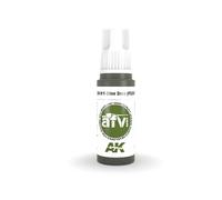 AK Acrylics 3Gen AFV AK11339 Nr9 Olive Drab (FS33070) (17ml)