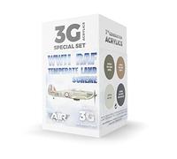 AK Acrylics 3Gen AIRCRAFT SET AK11724 WWII RAF Temperate Land Scheme SET 3G (4x17ml)