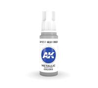 AK Acrylics 3Gen AK11207 Aluminium (17ml)