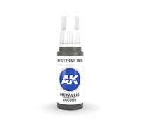 AK Acrylics 3Gen AK11212 Gun Metal (17ml)