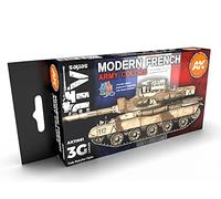 AK Acrylics 3Gen AVF SET AK11661 MODERN FRENCH AFV 3G (6x17ml)