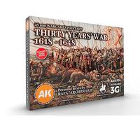 AK Acrylics 3Gen SET AK11776 SIGNATURE SET. THIRTY YEARS WAR 1618-1648 (18x17ml)