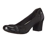 AK Anne Klein Sport Women's Guardian Leather Dress Pump, Black, 7.5 M US