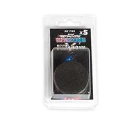 AK BASES AK1104 PLASTIC WARGAME BASES - ROUND BASE 50mm (5pcs)