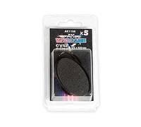 AK BASES AK1108 PLASTIC WARGAME BASES - OVAL BASE 35x60mm (5pcs)