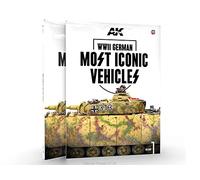 AK BOOK AK514 WWII GERMAN MOST ICONIC SS VEHICLES. VOL 1 (160 pages) (English)