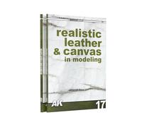AK BOOK AK542 LEARNING 17 REALISTIC LEATHER & CANVAS (88 pages) (EN)