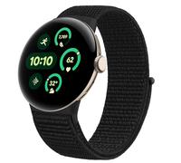 AK Bracelet compatible avec Google Pixel Watch 3 41 mm 2024/Google Pixel Watch 2 2023, bracelets de montre en nylon élastique respirant tressé pour Google Pixel Watch 3 41 mm/Pixel Watch 2, taille
