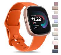 AK Bracelet de sport compatible avec Fitbit Sense 2 / Sense / Bracelets Fitbit Versa 4 / Versa 3 pour femmes et hommes, bracelets en silicone souple et classique pour montre intelligente Fitbit Sense