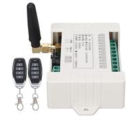 AK-C211008 Commutateur de Télécommande de Relais, Télécommande RF sans Fil DC12-36V 433MHz, Module de Relais 4 Canaux pour Contrôle Industriel