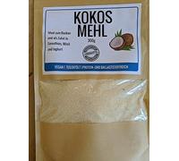 ak-colonia Farine de coco 300 g pour la cuisson ou le smoothie, farine de noix de coco, sans gluten.