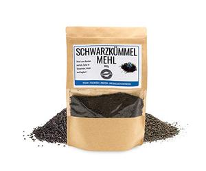 ak-colonia Farine de cumin noir 300 g pour pâtisserie ou smoothie farine de cumier noir