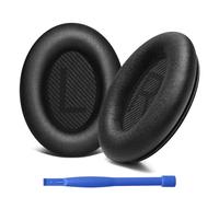 AK Coussinets pour Bose QuietComfort 35 & QC 35 II, Coussinets de Remplacement avec Cuir Souple et Mousse Acoustique pour Bose QC 35II/35/15 QC2/AE2