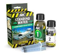 Ak Interactive Dioramas - Resine Eau Stagnante (Epoxy 2 Composants) (180 ml)