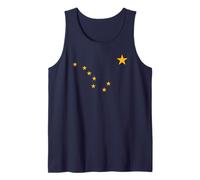 AK Drapeau de l'État de l'Alaska Big Dipper Ursa Major North Star Débardeur