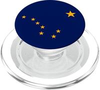 AK Drapeau de l'État de l'Alaska Big Dipper Ursa Major North Star PopSockets PopGrip pour MagSafe