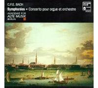 Bach, Carl Philipp Emanuel - Symphonies / Concerto pour orgue