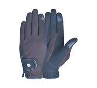 AK Fine Tech Micro Suede Riding & Multifunctional Horse Riding Gloves AKRS-8484 (Brown, M)