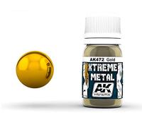 AK Interactive – Peinture Extreme Metal Paints – Or – 30 ml – AK00472