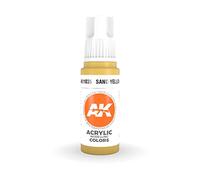 AK Interactive 3ème génération Sable acrylique jaune 17 ml
