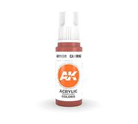 AK Interactive 3rd Gen Acrylic Carmine 17ml