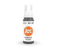 AK Interactive – Peinture acrylique 3e génération – Gris foncé – 17 ml