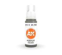 AK Interactive 3rd Gen Acrylic Graphite 17ml