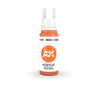 AK Interactive – Medium acrylique 3rd Gen – Orange – 17 ml