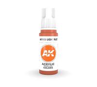 AK Interactive – Médium acrylique 3e génération Rust – Rouille claire – 17 ml