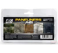 AK INTERACTIVE Air Series : Panneau Sacs intempéries Combo EN émail de peinture (5 couleurs) Flacon de 35 ml