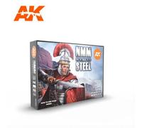 Ak Interactive Ak11601 Métal Non Métallique: Acier 6x17ml-Ak Interactive Ak11601 Métal Non Métallique: Acier 6x17ml (Ak Interactive)