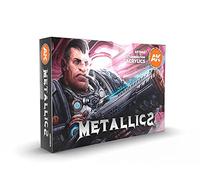 AK Interactive AK11608 Set Couleurs Métallisées 6x17ml