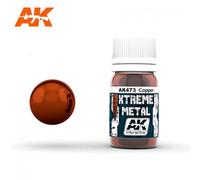 Ak Interactive Ak473 Xtreme Metal Copper 30ml-Ak Interactive Ak473 Xtreme Metal Copper 30ml (Ak Interactive)