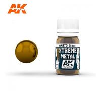 Ak Interactive Ak475 Xtreme Metal Brass 30ml-Ak Interactive Ak475 Xtreme Metal Brass 30ml (Ak Interactive)