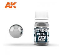 Ak Interactive Ak477 Xtreme Metal Chrome 30ml-Ak Interactive Ak477 Xtreme Metal Chrome 30ml (Ak Interactive)