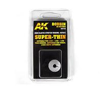 AK Interactive AK9136 Bobine de Gréement Élastique Super-Mince (Convient pour 1:35 / 1:32 / 1:48 / 1:350)