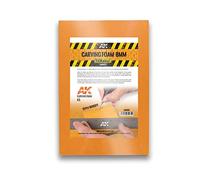AK Interactive Carving Foam 8mm A5 Size - Décor Modélisme