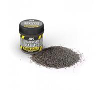 Ak Interactive Dioramas - Small Railroad Ballast (1/72, H0)