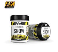 Ak Interactive Dioramas - Terrains Snow (250 Ml) (Base Acrylique)