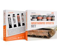 Ak Interactive Gouache - Weathering Effects Set (Set de 6 Ref.)