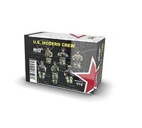 AK Interactive MIG US. Modern Crew - Accessoires de construction en plastique # MP72-411