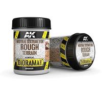 AK Interactive : Pâte Terrains Texture Terreni Irrégulière - 250 ml - Produit de base (acrylique)