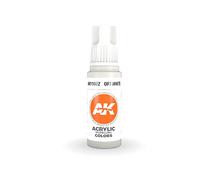 AK Interactive Peinture acrylique pour modelage 3ème génération, blanc cassé, 17 ml