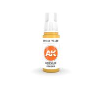 AK Interactive Peinture acrylique pour modelage 3ème génération, jaune, 17 ml