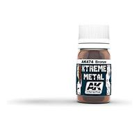 AK Interactive Peinture métallique Extreme Bronze # 474-30 ML