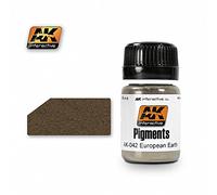 AK Interactive Pigments Europe Earth # 042